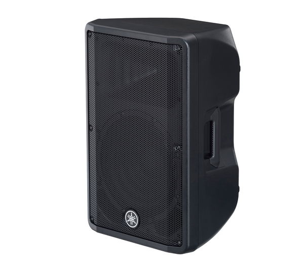 Yamaha DBR12 12" LF driver, 1.4" HF compression driver. 1000W, max 131dB SPL.