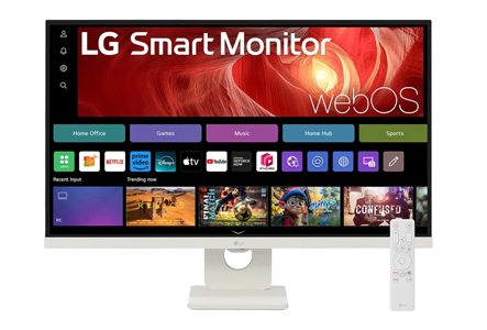 LG SMART MONITOR 27" 4K UHD IPS WebOS Monitor (65W USB-C PD)