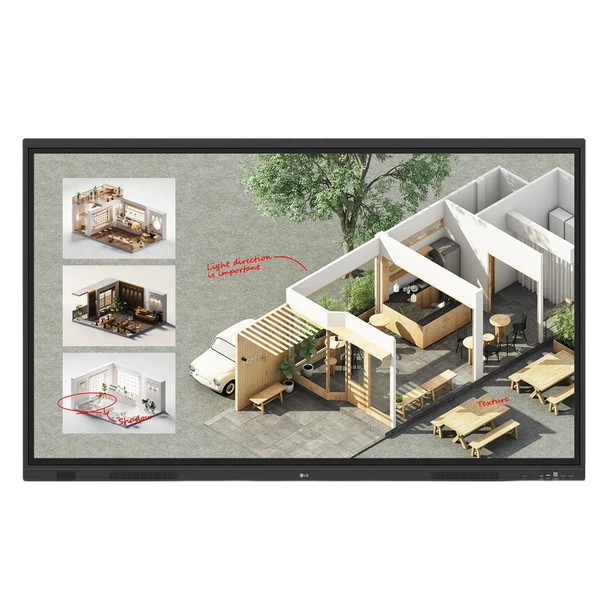 LG CreateBoard 65" 4K Android 14 Google EDLA Certified Interactive Display
