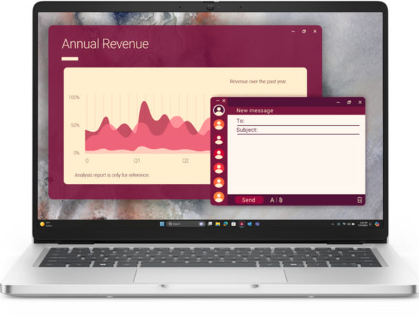 DELL PRO 14 Touchscreen Business Laptop U5-235U 16GB 512GB W11P