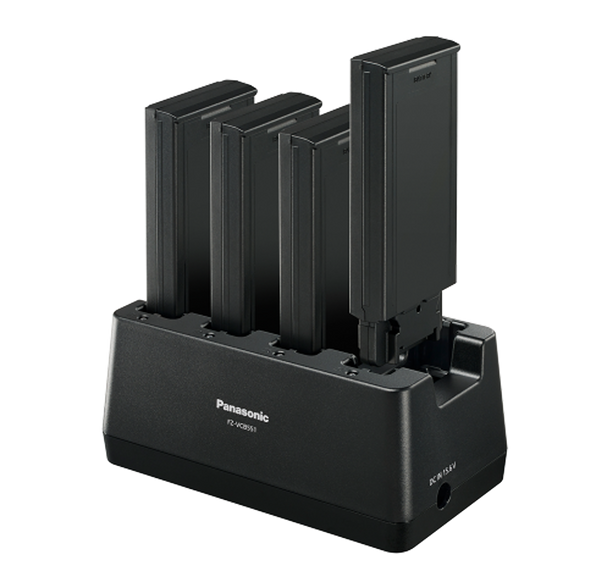 Toughbook FZ-55 &amp; FZ-40 -- 4-bay battery charger