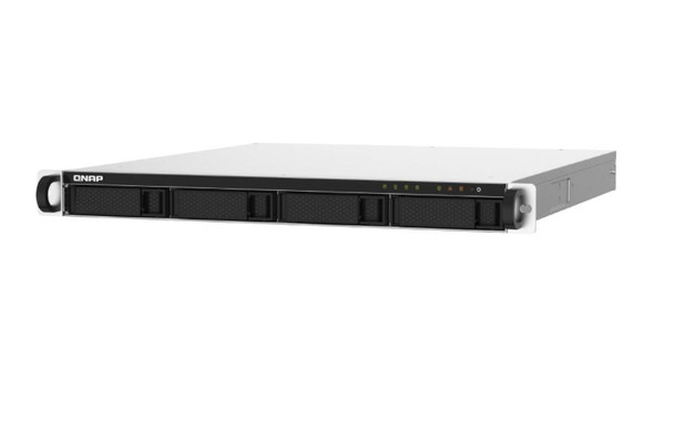 QNAP TS-432PXU-RP-2G 4-Bay 1U rackmount NAS Cortex-A57 quad-core 1.7GHz CPU, 2GB DDR4 UDIMM RAM (max 16GB), SATA 6Gb/s, redundant PSU,3y wty (no RAIL incl)
