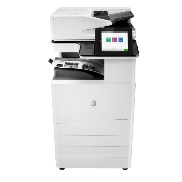 HP LaserJet Managed MFP E82560dn 60ppm A3 Mono Multifunction Laser Printer + 2 x Extra Trays + Base (Second Hand - Used) (X3A75A-RE+2T)