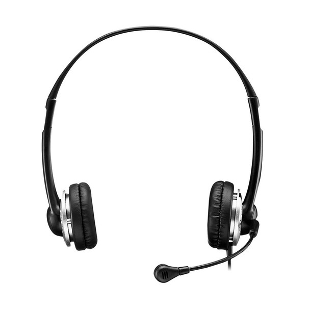 Adesso Xtream P2 USB Wired Stereo Headset with Adjustable Noise-Canceling Microphone