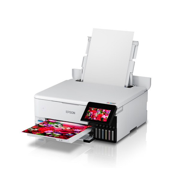 EPSON ET-8500 ECOTANK PHOTO A4 WIRELESS COLOUR INKJET MULTIFUNCTION PRINTER