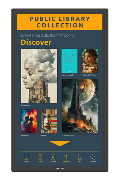 Philips T-Line 43" Android 13 24/7 Multi-Touch Signage Display