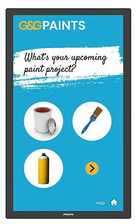 Philips T-Line 24" Android 13 24/7 Multi-Touch Signage Display