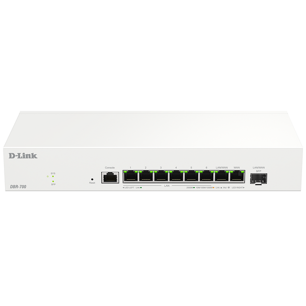 D-Link DBR-700 Multi-WAN 2.5G Smart Office Series VPN Router