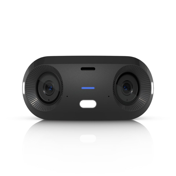 Ubiquiti G6 180, Black, Indoor/Outdoor Dual Sensor 16MP PoE+ Camera, Multi-TOPS AI Engine , Panoramic 180° Coverage.