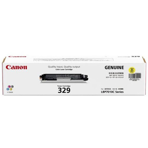 Canon CART329Y Yellow Toner Cartridge Genuine for LBP7010C/LBP7018C
