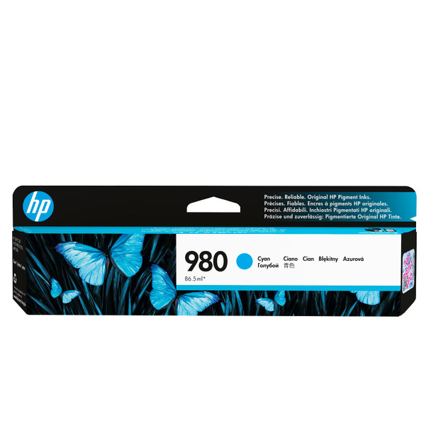 HP 980 Cyan Original Ink Cartridge