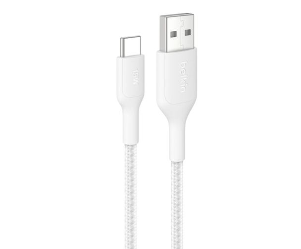 BoostCharge Pro Braided USB-A to USB-C C