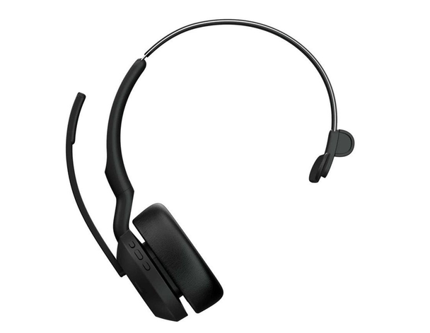 JABRA WIRELESS EVOLVE2 55 MS MONO BLUETOOTH ANC HEADSET+LINK390C, USB-C
