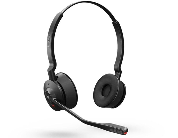 JABRA ENGAGE 55 SE UC STEREO DECT HEADSET,LINK 400A BT DONGLE,SOFTPHONE/DESK PHONE,USB-A