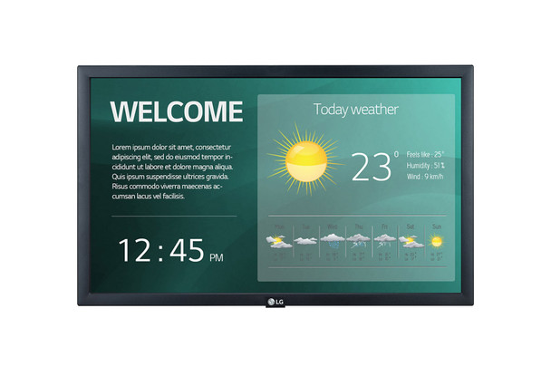 LG SM3G 22" FHD DIGITAL SIGNAGE DISPLAY