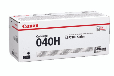 CANON CART040BK HIGH BLACK CARTRIDGE 12.5K TO SUIT LBP712CX