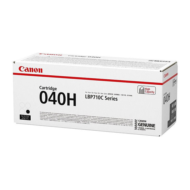 Canon CART040BK High Yield Black Toner Cartridge Genuine for LBP712CX