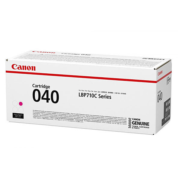 Canon CART040M Magenta Toner Cartridge Genuine for LBP712CX
