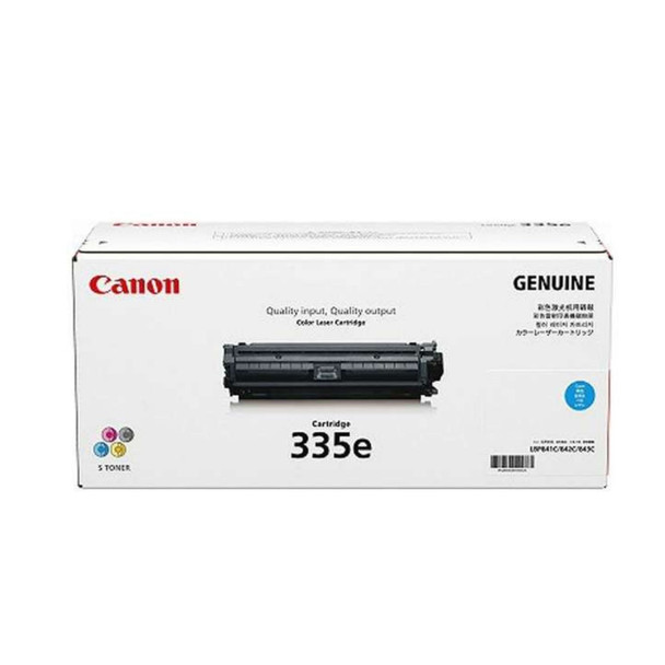 Canon CART335EC Cyan Toner Cartridge Genuine for LBP841CDN
