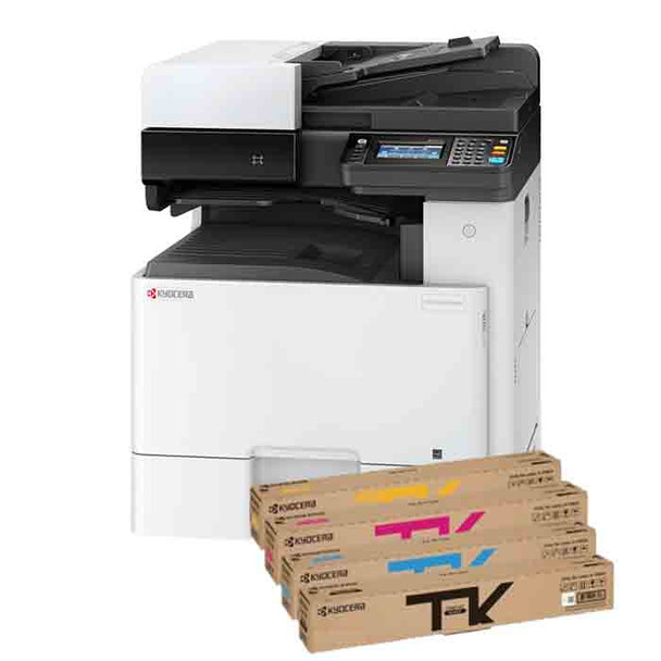 M8130CIDN A3 COLOUR 30PPM PRINT/COPY/SCAN MFP - 3YRS WTY  CMYK BUNDLE