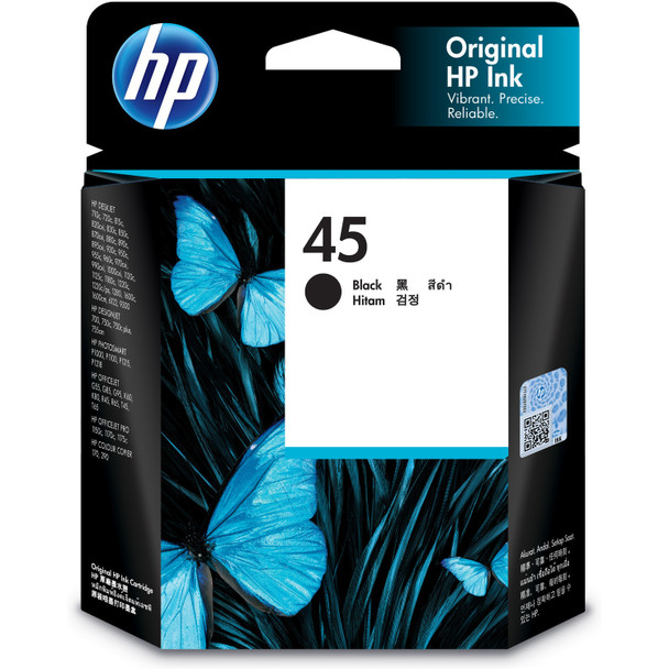 HP 45 Black Original Ink Cartridge