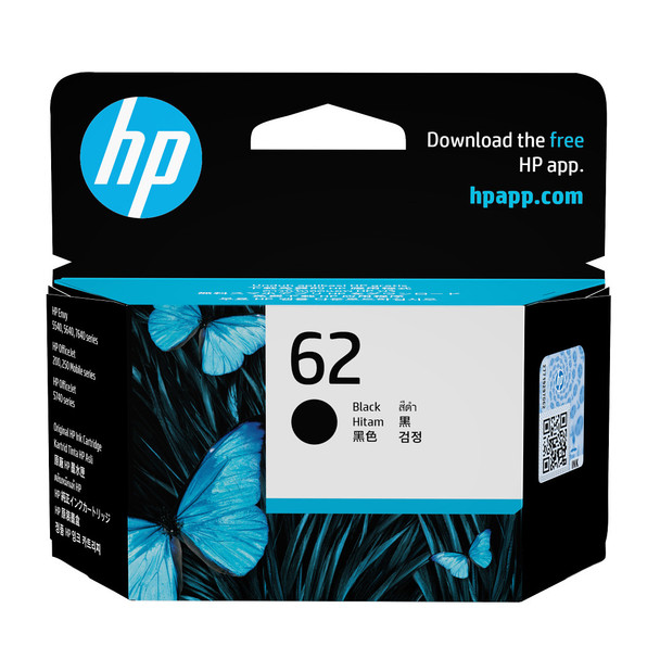 HP 62 Black Original Ink Cartridge