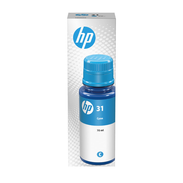 HP 31 70-ml Cyan Original Ink Bottle