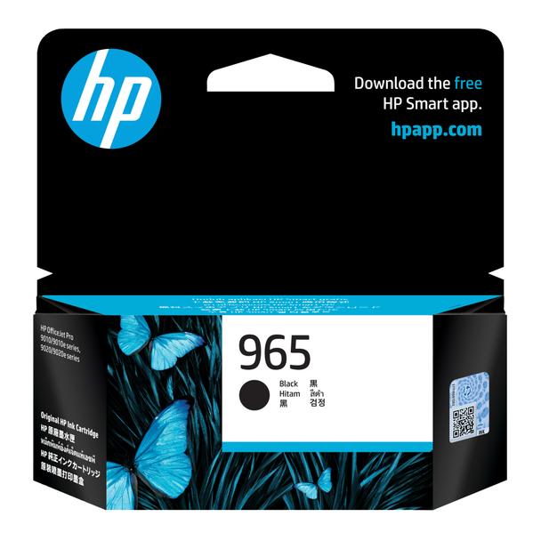 HP 965 Black Original Ink Cartridge