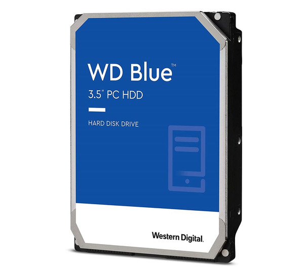 Western Digital WD Blue 6TB 3.5' HDD, SATA 6Gb/s, ITR 180 MB/s, 5400RPM, 256MB Cache, SMR Tech, 3.5-inchFORM FACTOR, 2yrs Wty