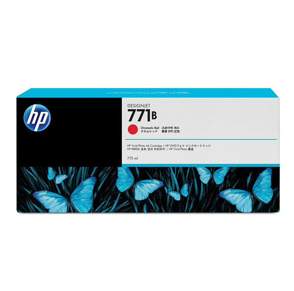 HP 771B 775-ml Chromatic Red Ink Cartridge for DesignJet Z6200/Z6800