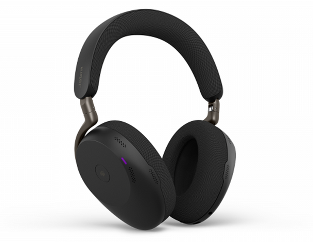 JABRA WIRELESS EVOLVE3 85 MS STEREO BLUETOOTH ANC HEADSET, LINK390C, BLACK