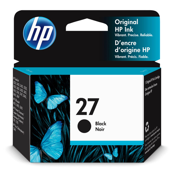 HP 27 Black Original Ink Cartridge