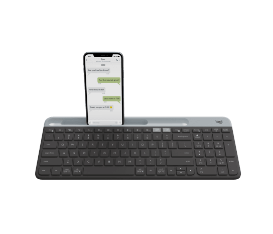 LOGITECH K580 Multi-Device Wireless Keyboard - Graphite