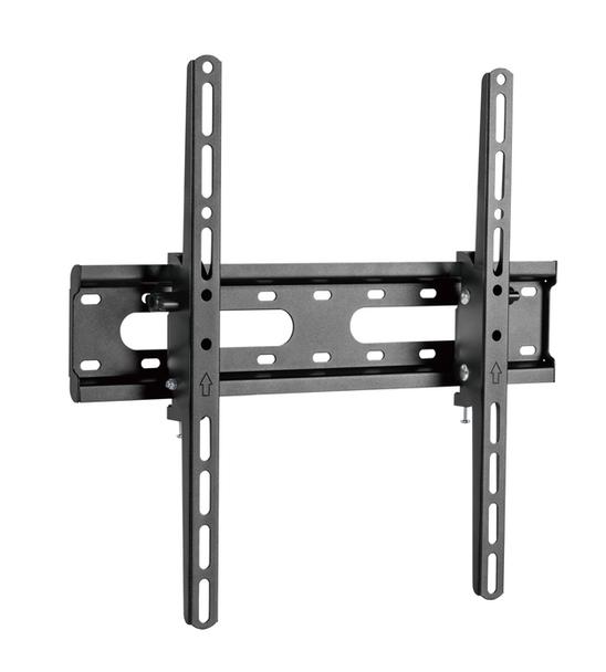 Brateck KL31-44T Super Economy Tilt TV Wall Mount, Fit Screen Size: 32'-70' Up to 45 KG, Fine Texture Black,53x435x420mm (new)