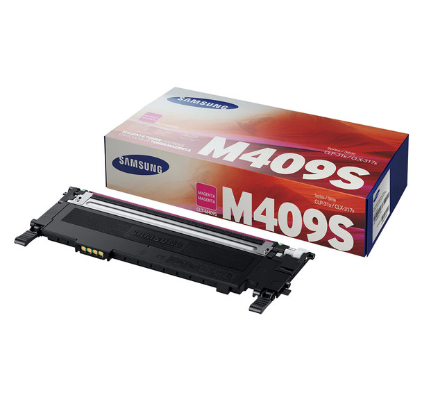 Samsung CLT-M409S CLP-310/CLX-3170 Magenta Toner Cartridge Genuine (SU274A)
