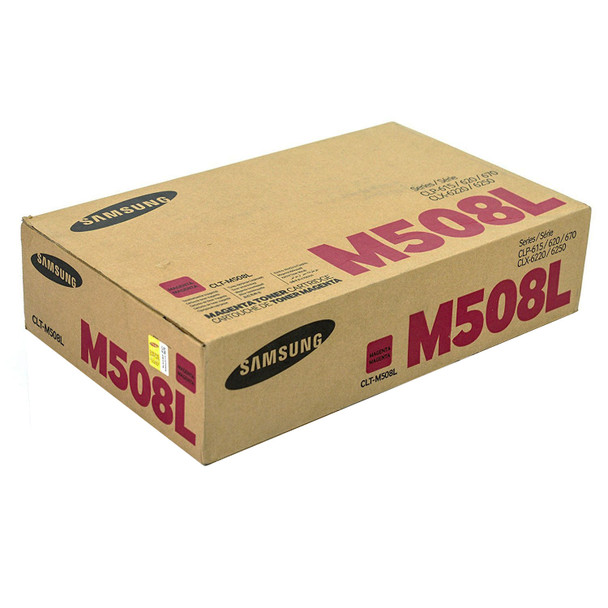 Samsung CLT-M508L CLP-620/670/CLX-6220/6250 High Yield Magenta Toner Cartridge Genuine (SU325A)