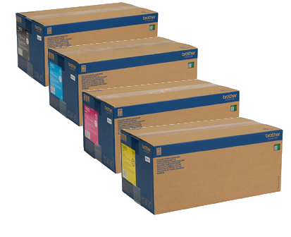 Brother Genuine TN-851 Toner Set (Includes Black + Cyan + Magenta + Yellow)