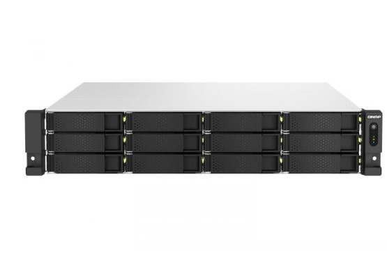 QNAP TS-h1887XU-RP-E2334-16G,18-Bay 2U rackmount NAS, IntelÂ® XeonÂ® E-2334 4 cores / 8 threads 3.4 GHz processor (boost up to 4.8 GHz), 16 GB ECC DDR4, 5 Yrs W