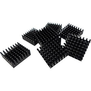 QNAP Heatsink for M.2 SSD module,14*14MM, Black, self adhesive.8 pcs
