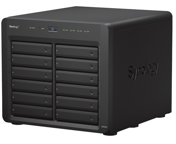 Synology DS2422+ DiskStation 12-Bay NAS. PLS CHECK FOR HDD CAPABILITY