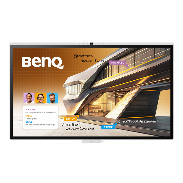 BENQ Board 75" 4K ANDROID 15 Interactive Display With Camera