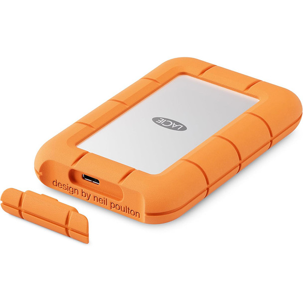 LACIE RUGGED MINI SSD 2TB 2.5" DROP RESISTANT, USB-C, 3YR