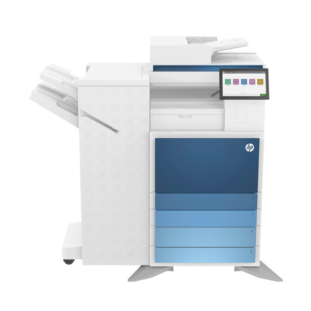 HP Color LaserJet Managed MFP E786dn 25ppm / 30ppm / 35ppm A3 Colour Multifunction Printer/Copier + 2x520 sheet Workgroup Paper Tray/Stand + Stapler/Stacker Finisher