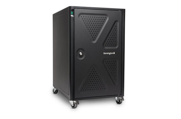 KENSINGTON 12-BAY CHARGE & SYNC CABINET FOR LAPTOPS