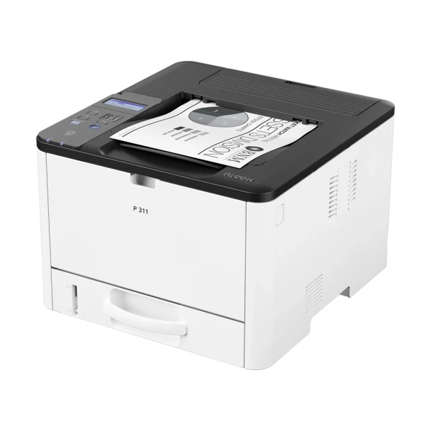 Ricoh P 311 32ppm Compact A4 Mono Laser Printer (Second Hand - Used)