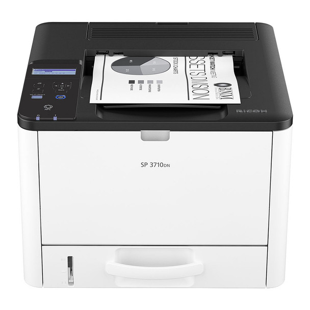 Ricoh SP 3710DN 34ppm Compact A4 Mono Laser Printer (Second Hand - Used)
