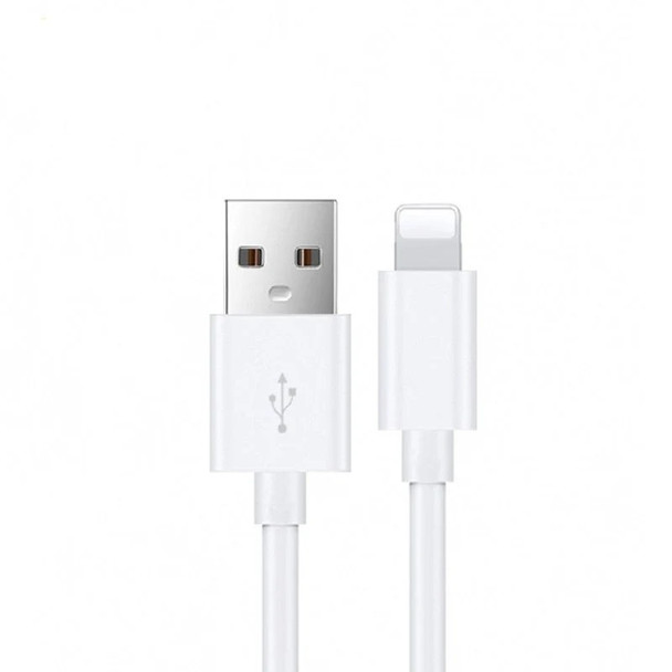USP Lightning to USB-A Mini Cable (1M) White - Quick Charge & Connect, Fast Charge, Durable & Reliable, Apple iPhone/iPad/MacBook,5 Years Warranty