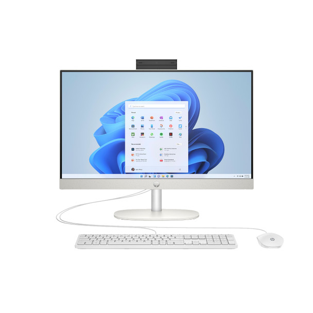 HP 24-cr1001a 23.8" All-in-One Desktop PC i-U7155U 16GB 512GB IrisX W11H