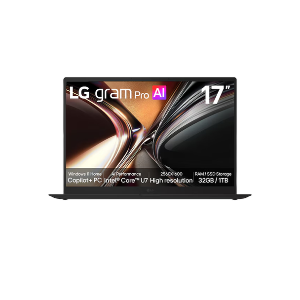 LG GramBook Pro 17" Business Laptop U5 16GB 512GB W11P