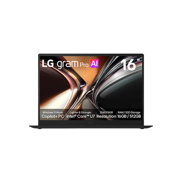 LG GramBook Pro 16" Business Laptop U7 16GB 512GB W11P